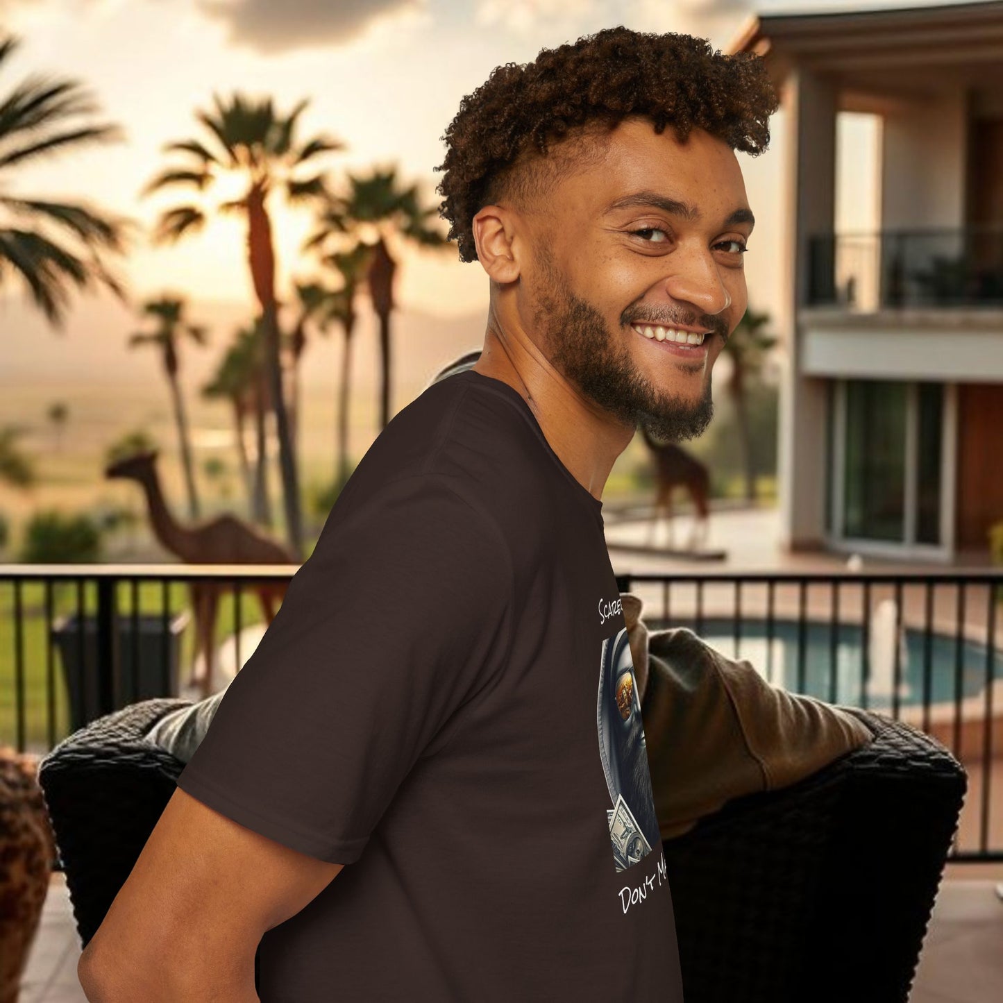 Scared Money Unisex Softstyle T-Shirt - Casual Wear, Streetwear, Gift for Him, Statement Tee, Urban Fashion