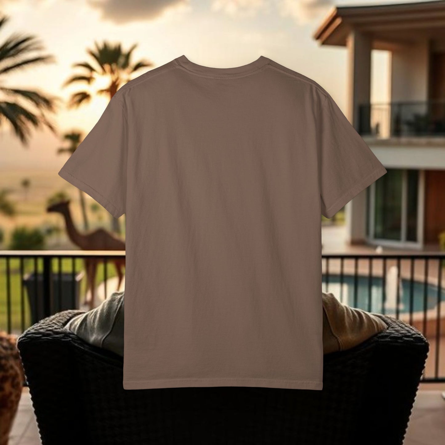 Unbothered Garment-Dyed T-Shirt, Relaxed Fit Tee, Casual Everyday Wear, Gift for Friends, Relaxation Apparel, Trendy Summer Top