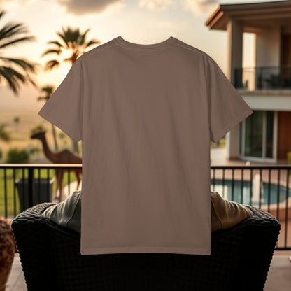 Unbothered Garment-Dyed T-Shirt, Relaxed Fit Tee, Casual Everyday Wear, Gift for Friends, Relaxation Apparel, Trendy Summer Top