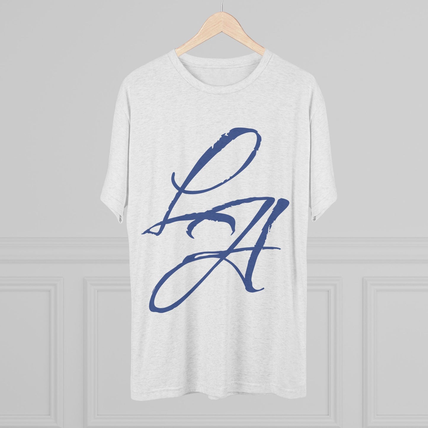 LA Script T‑Shirt — Vintage Los Angeles Graphic Tee, Super Soft Tri-Blend Material