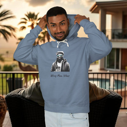 Unisex Wingman Vibes Hoodie, Casual Style Sweatshirt, Perfect Gift for Friends, Lightweight Hoodie for Everyday Wear