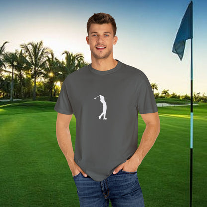 Golf Lover's Unisex Garment-Dyed T-Shirt - Perfect Gift for Golf Enthusiasts, Casual Wear, Sports Apparel, Father's Day, Birthday