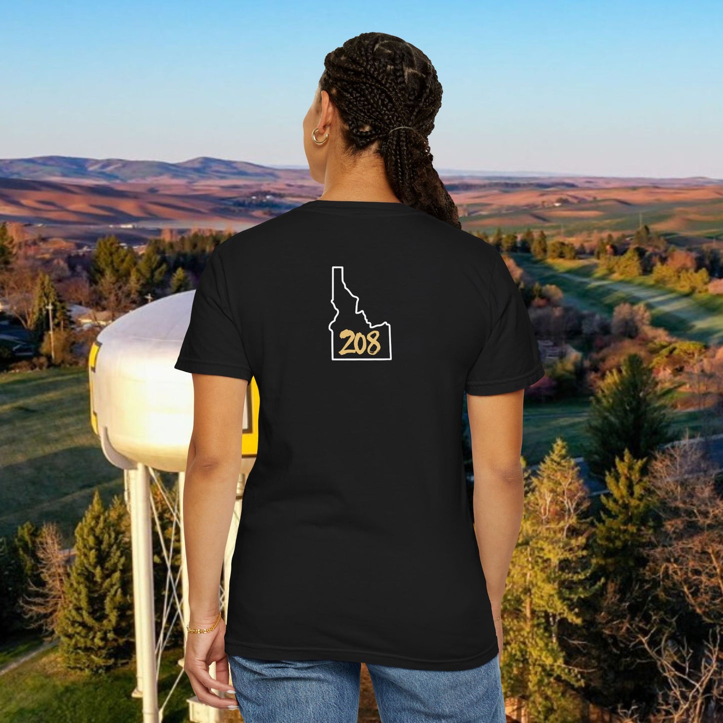 Moscow Idaho Graphic Tee, Unisex T-shirt, Gift for Travelers, Home State Apparel, Casual Wear, Summer Style