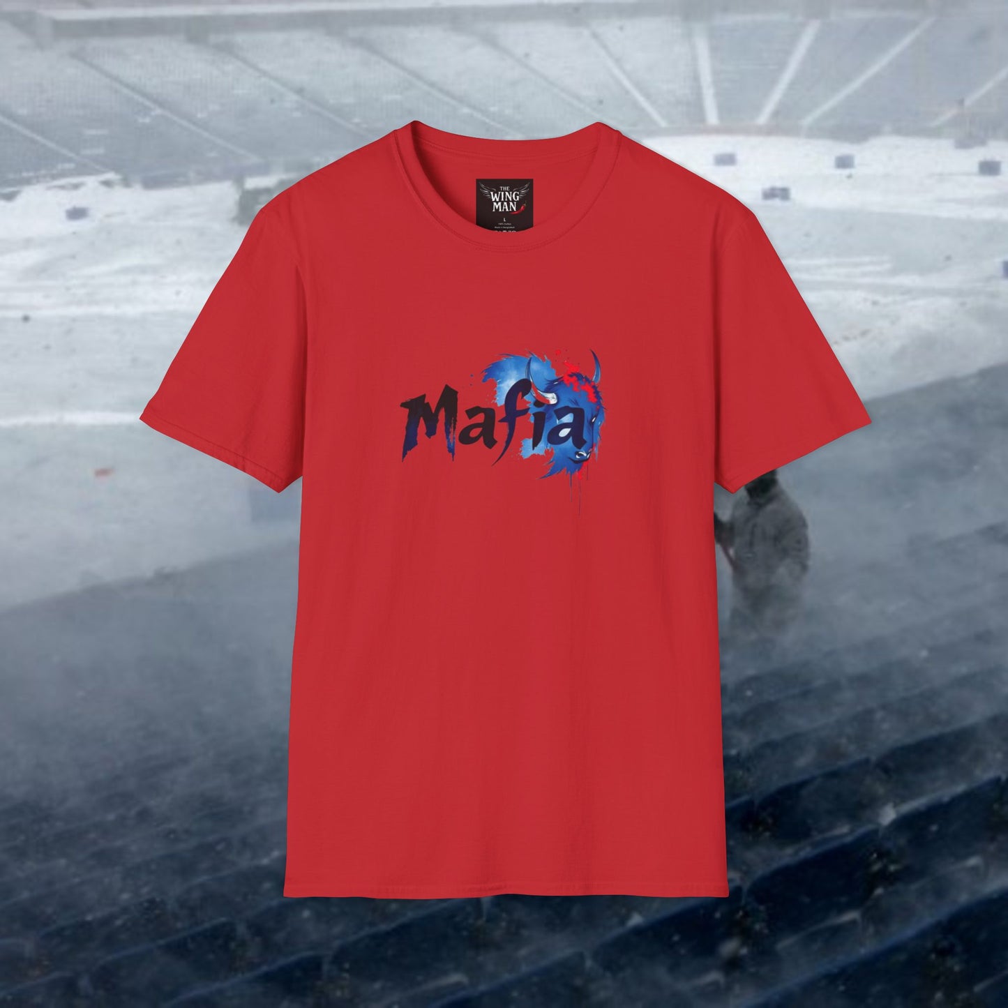 Mafia Graphic Tee, Unisex Softstyle T-Shirt for Casual Outings, Perfect Gift for Fans, Streetwear, Party Wear, Birthday Present