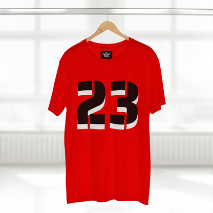 Sporty Adult Tee with Bold Number 23, Casual Fan Shirt, Basketball Apparel, Gift for Sports Lovers, Team Spirit Top