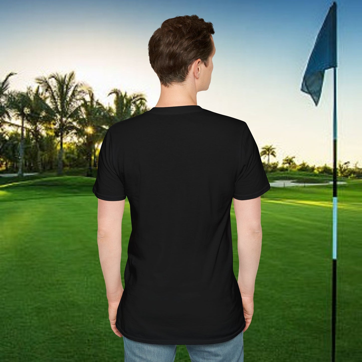 Golf-Inspired Unisex T-Shirt, Perfect Gift for Dad, Father's Day Present, Sporty Style Tee, Casual Wear, Golf Lover Apparel