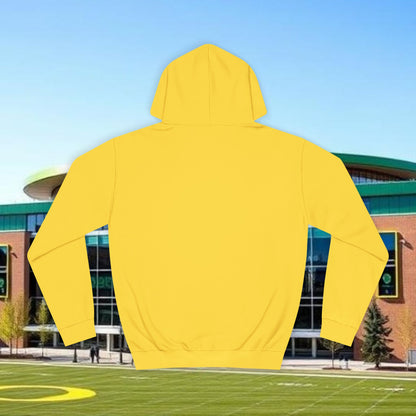 Football Hoodie with Fun Design, Unisex Hoody for Campus Life, Perfect Gift for Students, Cozy Sweatshirt for Game