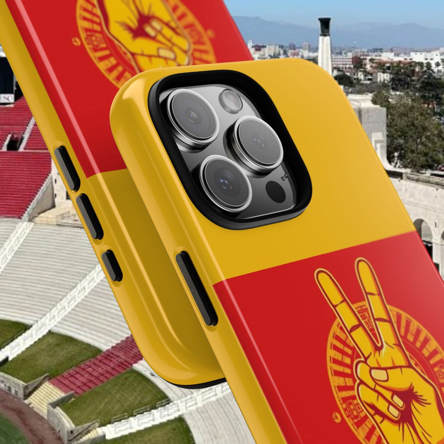 Victory Inspired Symbol Phone Case, Tough Phone Cover, Gift for Empowerment, Inspirational Tech Accessory, Unique Phone Protection