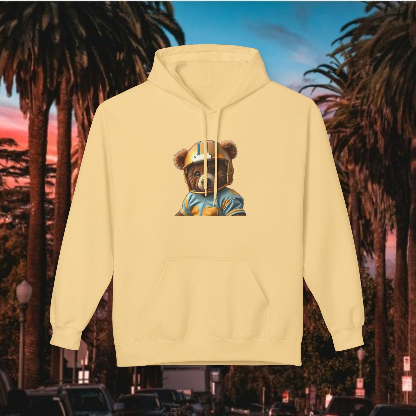 Vintage Hoodie, Cozy Fleece Sweatshirt, Unisex Casual Wear, Gift for Sports Fans, Fall Fashion Essential