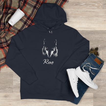Wolfpack Hoodie — 'King' Hooded Sweatshirt, Gameday Attire, Perfect for the Tailgate, or a Night on the Town.