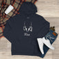 Wolfpack Hoodie — 'King' Hooded Sweatshirt, Gameday Attire, Perfect for the Tailgate, or a Night on the Town.