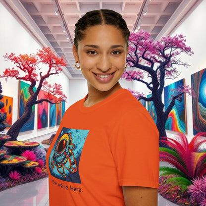 Astronaut Graphic T-Shirt | Unisex Space Tee, Gift for Astronaut Lovers, Hip Hop Fans, Casual Wear, Festival Shirt