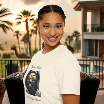 Scared Money Unisex Softstyle T-Shirt - Casual Wear, Streetwear, Gift for Him, Statement Tee, Urban Fashion