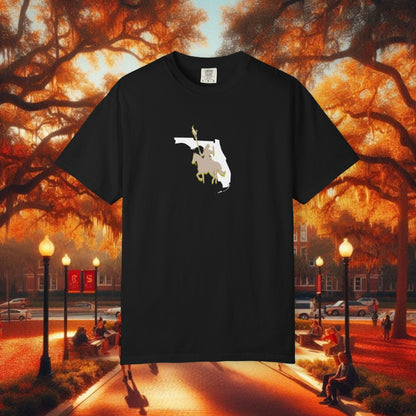 T-Shirt with Tally Design, Casual Wear, Gift for Sports Fans, College Apparel, Summer Fashion, State Pride Tee