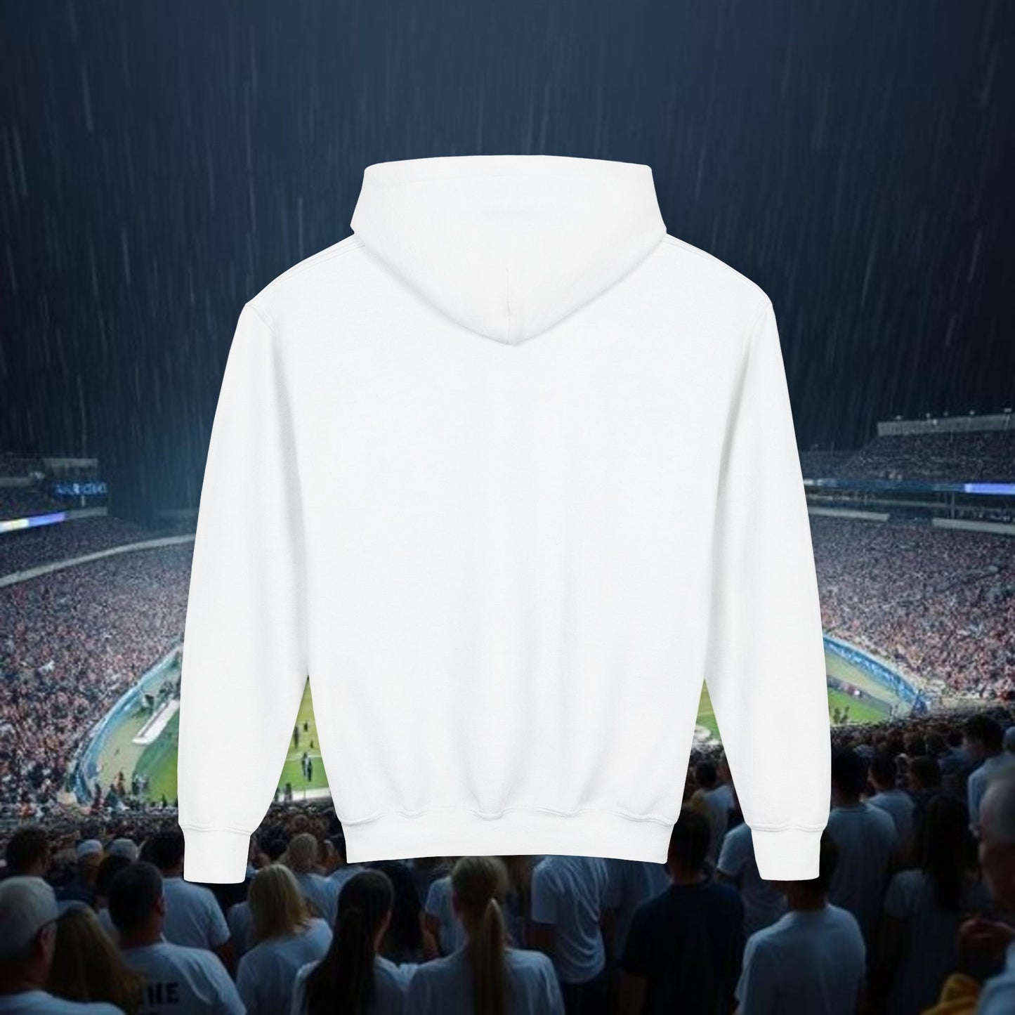 Youth Spirit Hooded Sweatshirt, Trendy Hoodie for Kids, Sportswear, Outdoor Activities, Game Day Apparel