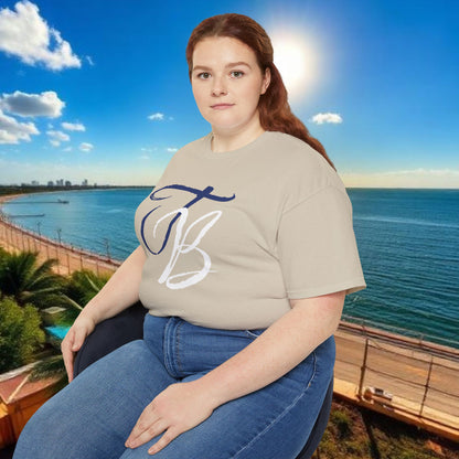 TB Monogram Tee — 813 Tampa Area Short-Sleeve T-Shirt