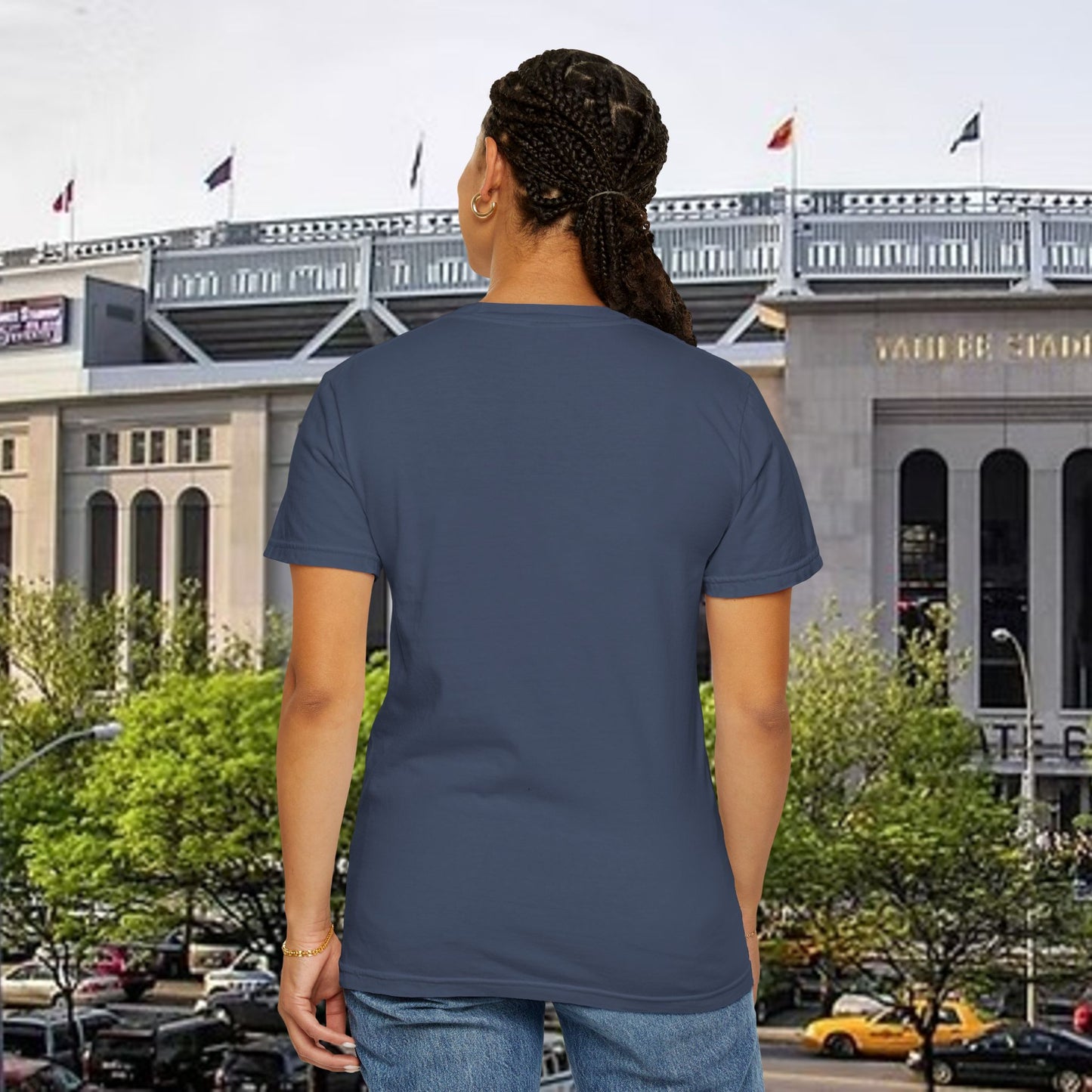 Bronx Unisex Garment-Dyed T-Shirt, Streetwear Tee, Urban Style Shirt, New York Fashion Top, Gift for NYC Lovers