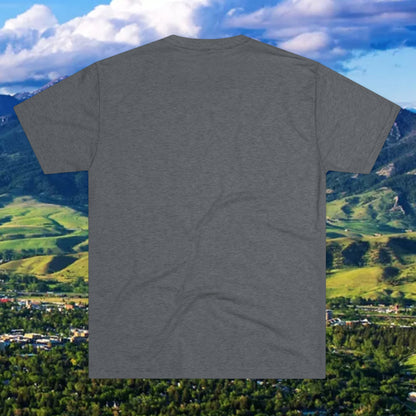 Poor Grizzlies Unisex Tri-Blend Crew Tee - 'Poor Grizzlies', Casual T-Shirt, Gift for Sports Fans, Eco-Friendly Apparel, Bobcat Fans