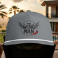 The Wing Man Rope Cap — Sunwashed Chili Pepper Trucker Hat
