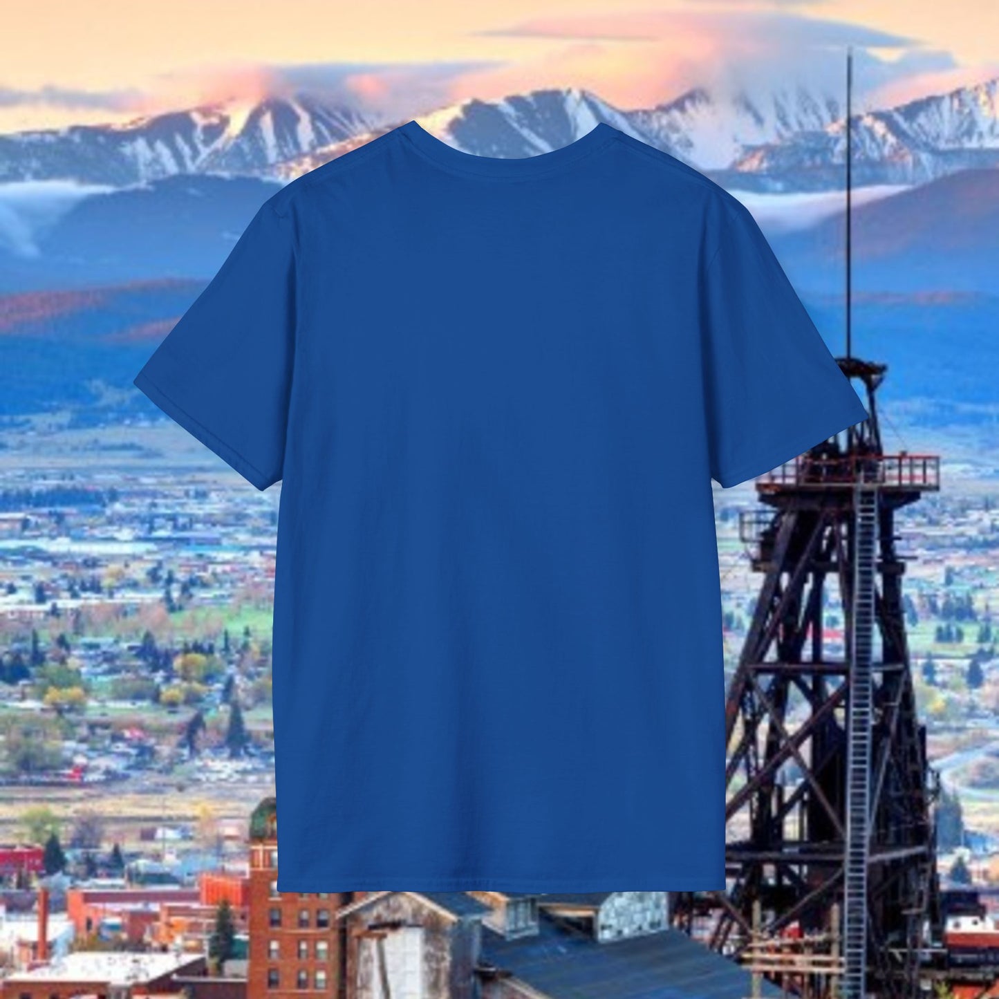 Butte, America Unisex Softstyle T-Shirt - Cozy Apparel for Locals, Travel Souvenir, Gift Idea, Casual Wear, Adventure Tee