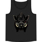 Wild Boar Tank Top — Bold Boar Face Graphic Concert Tank