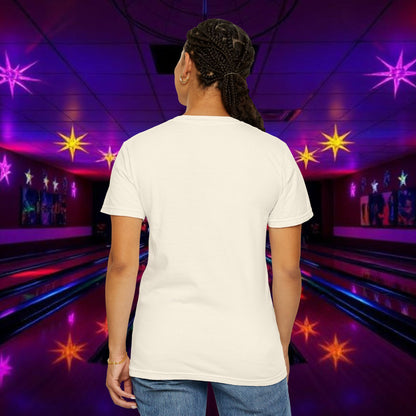 Vintage Garment-Dyed T‑Shirt — Minimal Retro Bowling Vibe, Lebowski Reference, Alright Donny