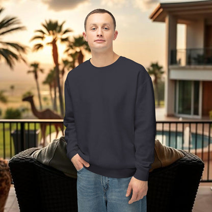 Montana Love Unisex Lightweight Crewneck Sweatshirt - Casual Comfort for Everyday Style, Perfect Gift for Any Occasion, Cozy Layer