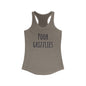 Bobcat Love Racerback Tank, Women's Workout Top, Casual Summer Wear, Birthday Gift, Bobcat Fan Apparel