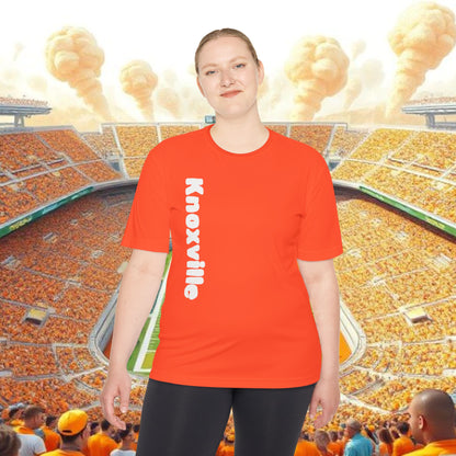 Knoxville Graphic Tee for Sports Fans, Unisex Wicking Shirt for Summer, Casual Wear, Game Day Shirt, Gift for Athletes