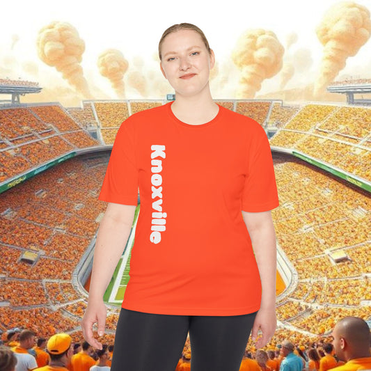 Knoxville Graphic Tee for Sports Fans, Unisex Wicking Shirt for Summer, Casual Wear, Game Day Shirt, Gift for Athletes