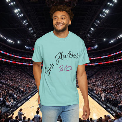 San Antonio 210 Script T-Shirt, Soft-Style T-Shirt, Perfect Statement Piece