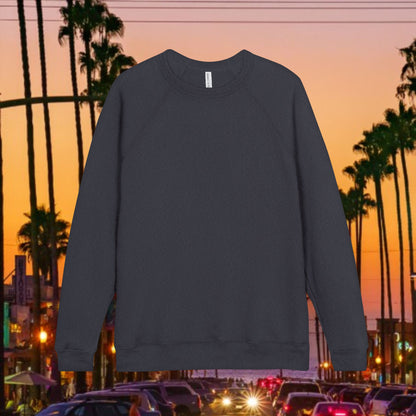 LA Script Raglan Sweatshirt, Super Soft Material and Comfortable Stylish Fit