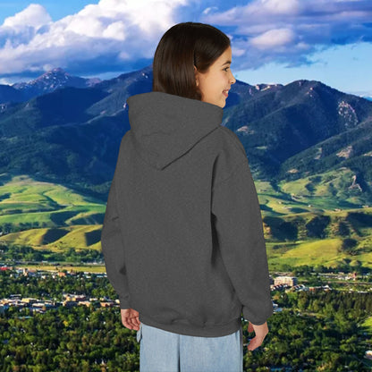 Youth Hoodie - '41' Minimalist Graphic Pullover