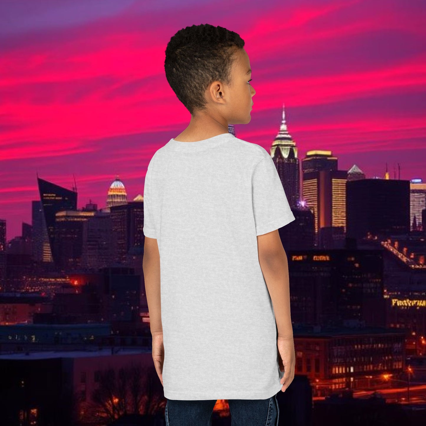 Baseball Stars Youth Short Sleeve Tee with Number 3, Kids Casual Wear, Birthday Gift, Sports Day, School Activities, Team Spirit