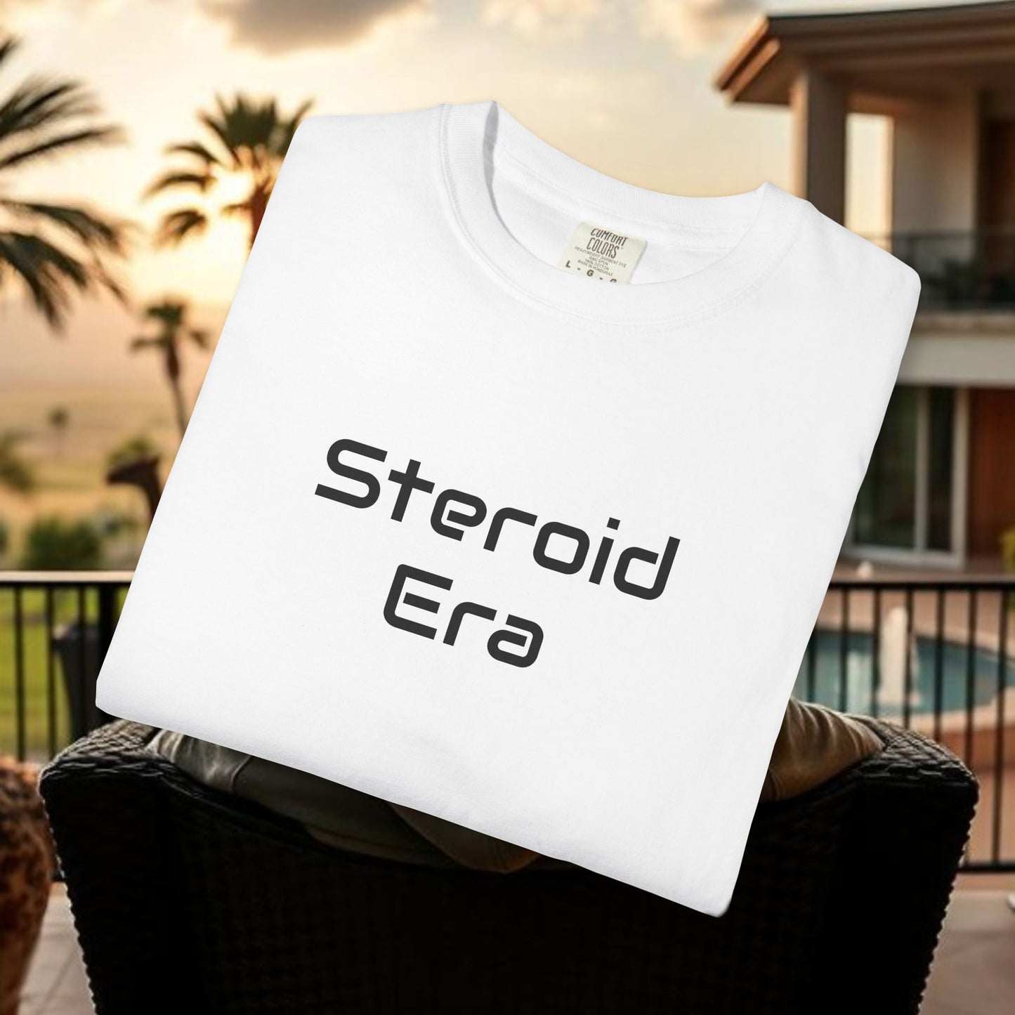 Vintage Baseball Unisex Garment-Dyed T-shirt, 90's Steroid Era Tee Shirt, Athletic Sports Tee, Retro Baseball Shirt, Sports Fan Gift,