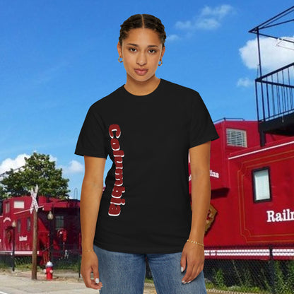 Columbia South Carolina Graphic Tee, Unisex T-Shirt, Trendy Summer Top, Gift for Travelers, Beachwear, Casual Wear