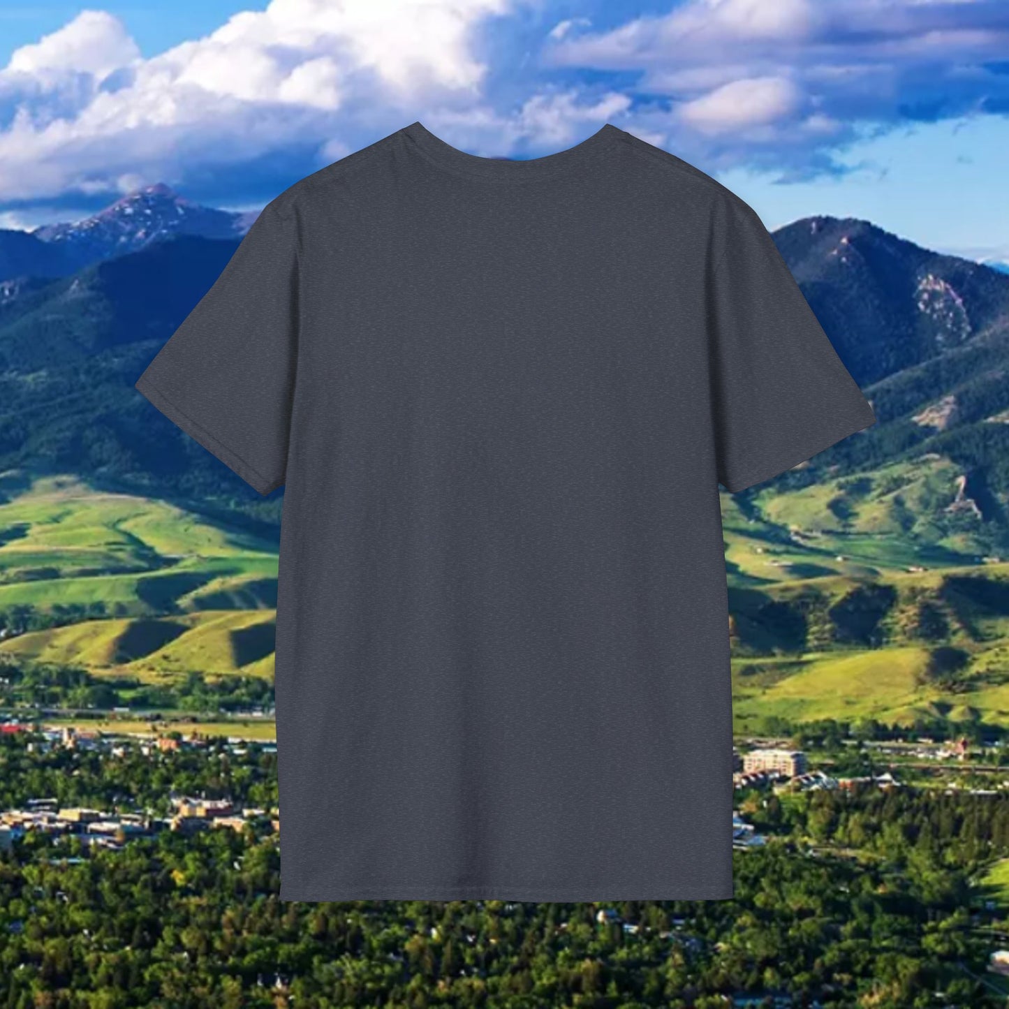 Upside Down FTG Unisex Softstyle T-Shirt - Trendy Fashion Tee, Everyday Comfort, Gift for Bobcat Fans, Gameday Wear, Relaxed Style