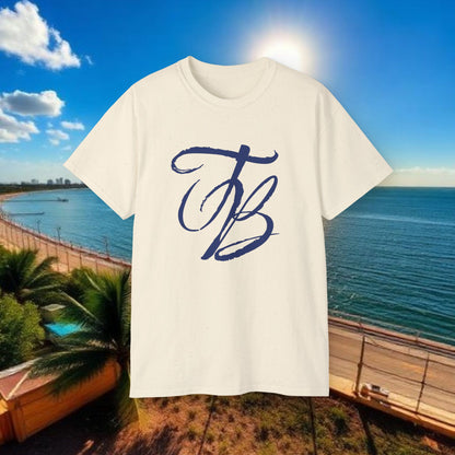 TB Monogram Tee — 813 Tampa Area Short-Sleeve T-Shirt