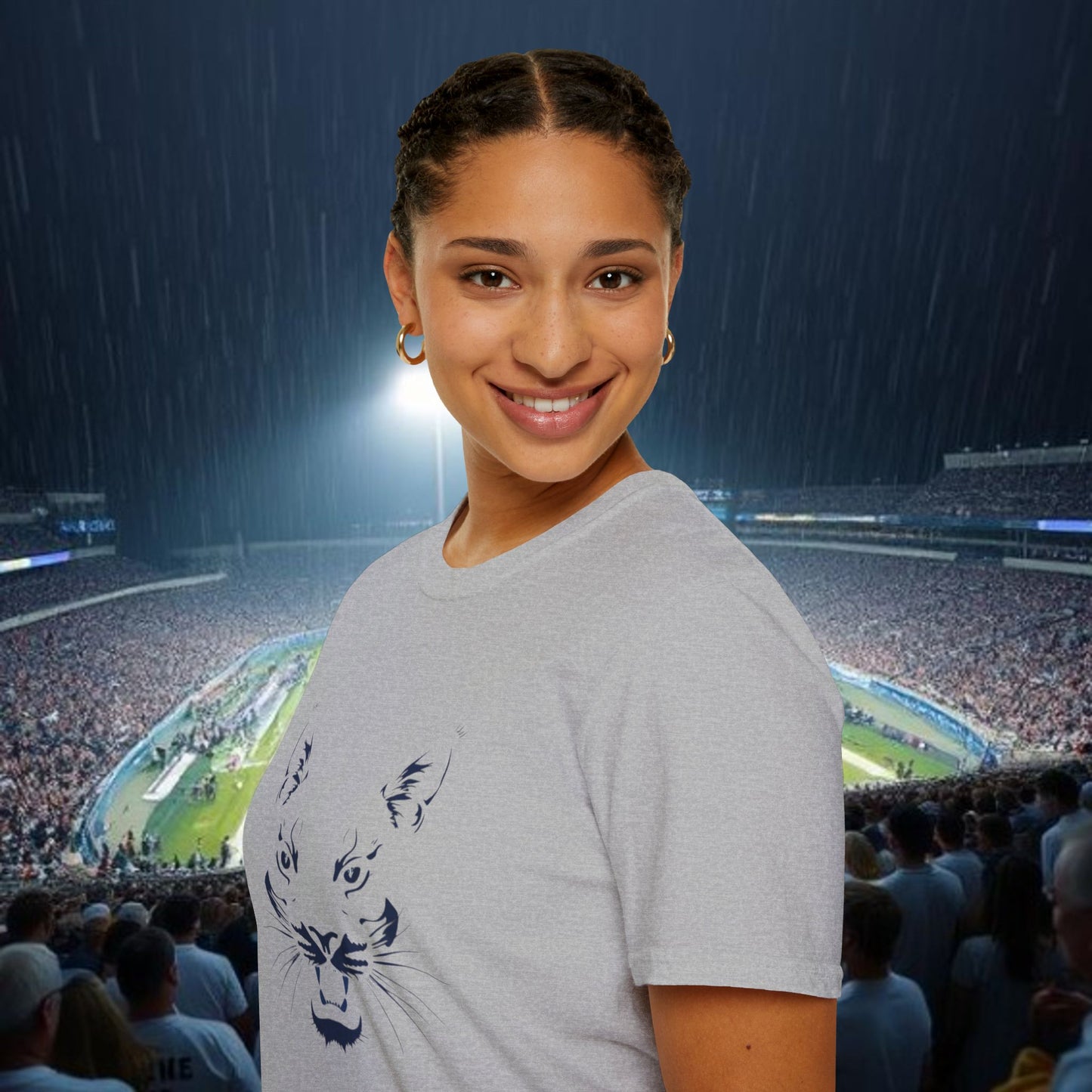 Graphic T-Shirt, Unisex Tee, College Shirt, Casual Wear, College Fashion, Gift for Sports Fans