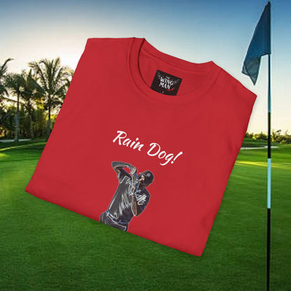 Rain Dog Unisex T-Shirt, Graphic Tee, Casual Wear, Gift for Dog Lovers, Everyday Style, Unique Design Shirt