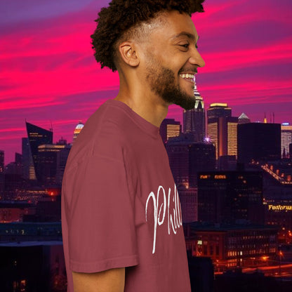 Philly Script T-Shirt — Handwritten City Pride Tee, Ultra Soft and Comfortable T-Shirt for any gameday.