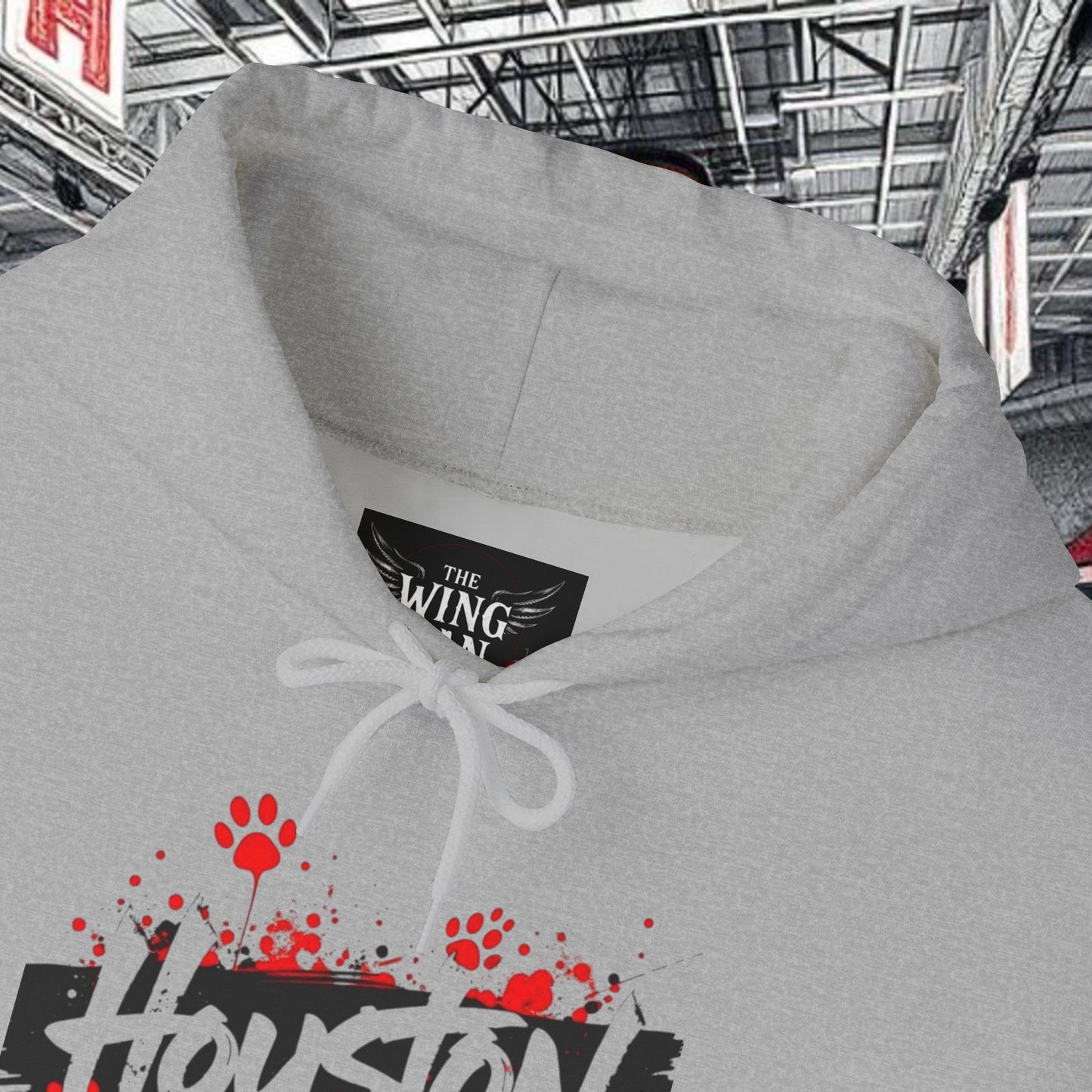 Graffiti Style Hoodie - Perfect for Game Day