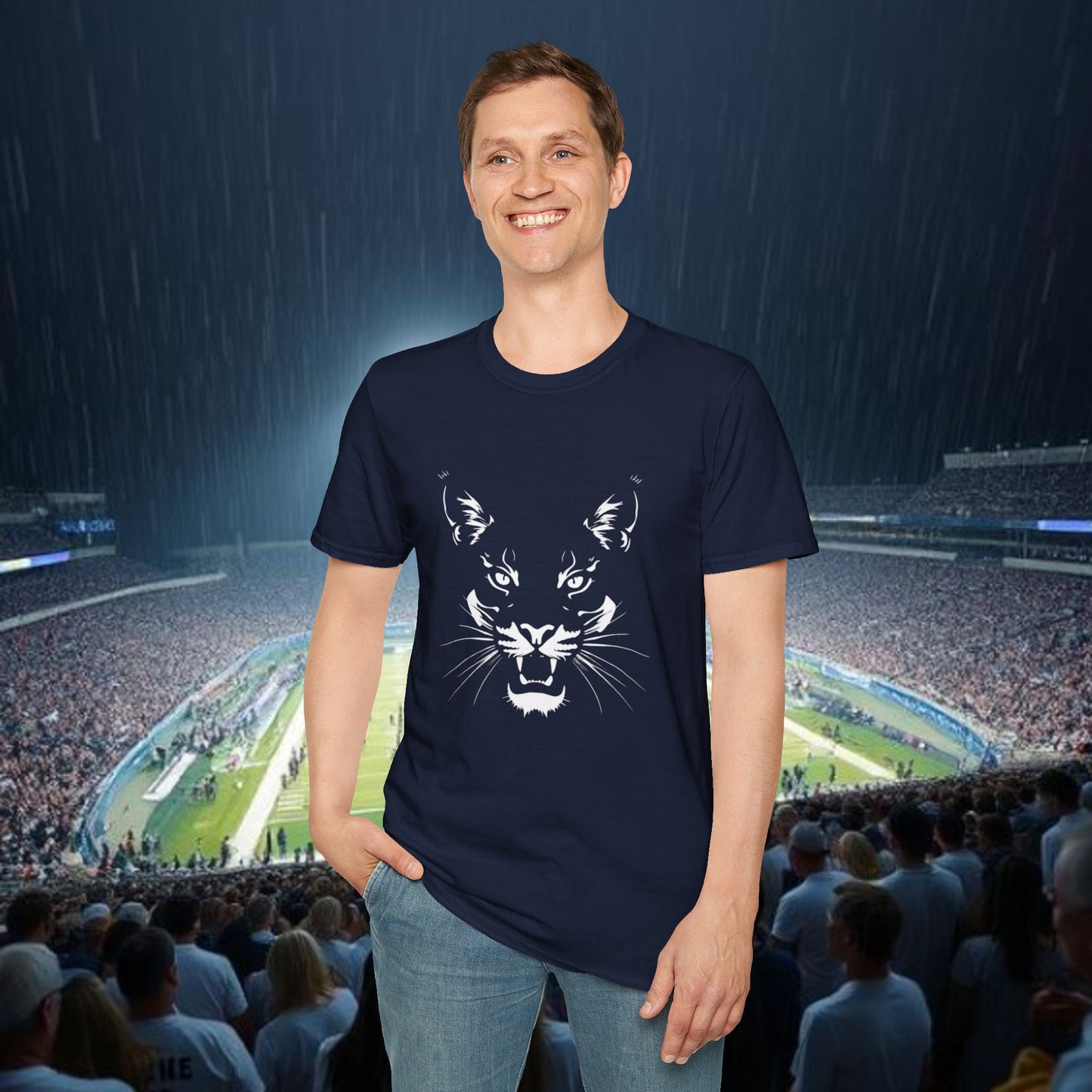 Graphic T-Shirt, Unisex Tee, College Shirt, Casual Wear, College Fashion, Gift for Sports Fans