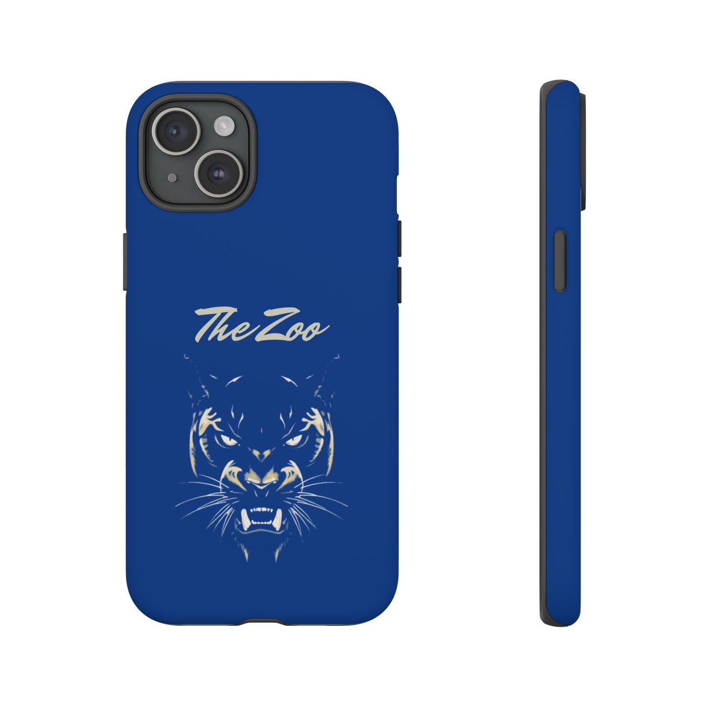 The Zoo Themed Phone Case | Tough Cases for Basketball Fans | Gift for Friends, Unique Phone Accessories, Panther Design, The Zoo Fan Zone