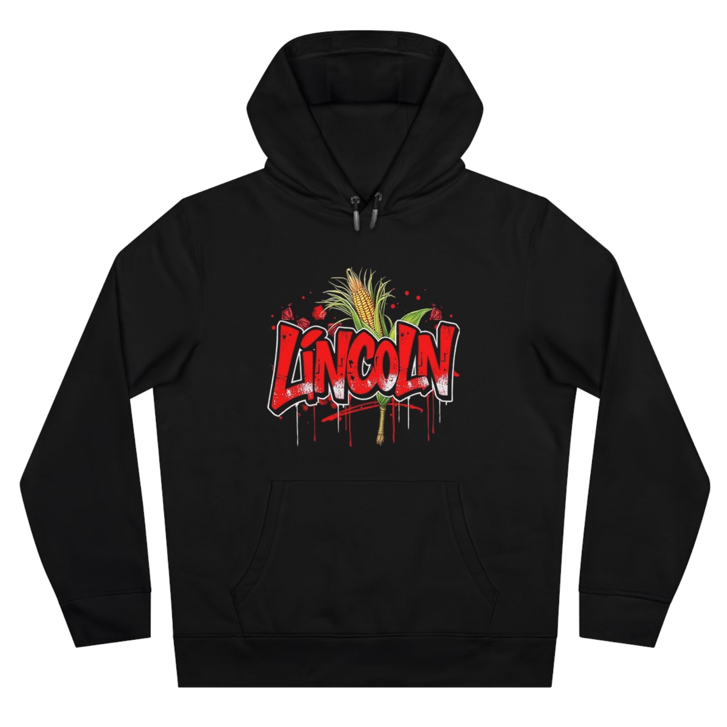Lincoln Graffiti Hoodie — King Design Streetwear Pullover