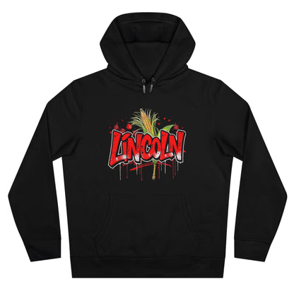 Lincoln Graffiti Hoodie — King Design Streetwear Pullover