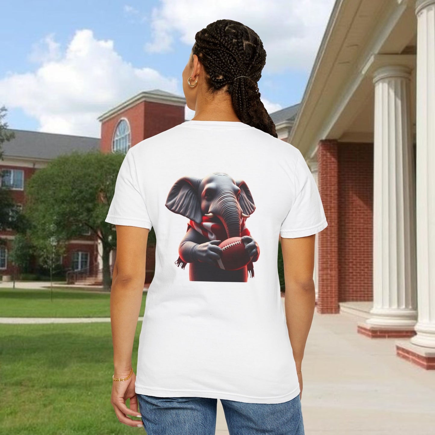 Tuscaloosa Elephant Graphic Tee, Unisex Sports T-Shirt, Football Fan Shirt, College Football Apparel, Gift for Game Day