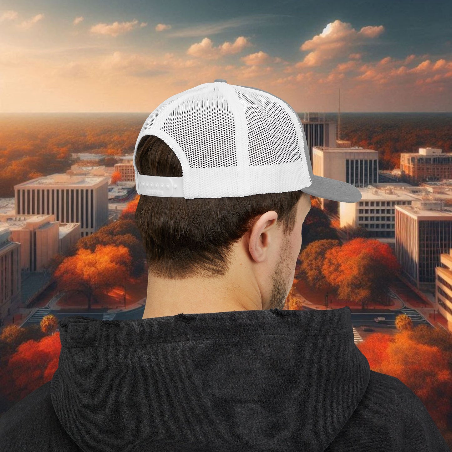 Stylish Snapback Trucker Cap, Casual Summer Hat, Outdoor Adventure Gear, Horse Riding Fashion Accessory, Gift for Him/Her