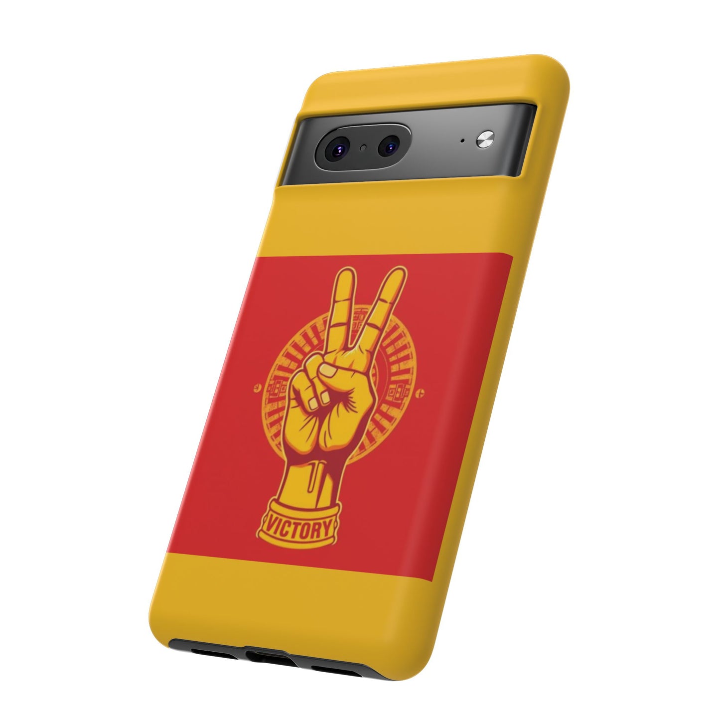 Victory Inspired Symbol Phone Case, Tough Phone Cover, Gift for Empowerment, Inspirational Tech Accessory, Unique Phone Protection