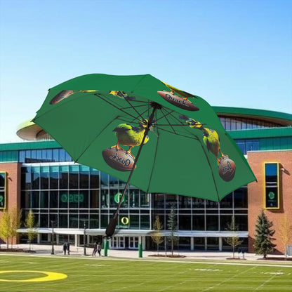 Compact Umbrella | Gift for Duck Lovers, Rainy Day Essential, Stylish Outdoor Accessory, Fun Rain Gear, Gameday